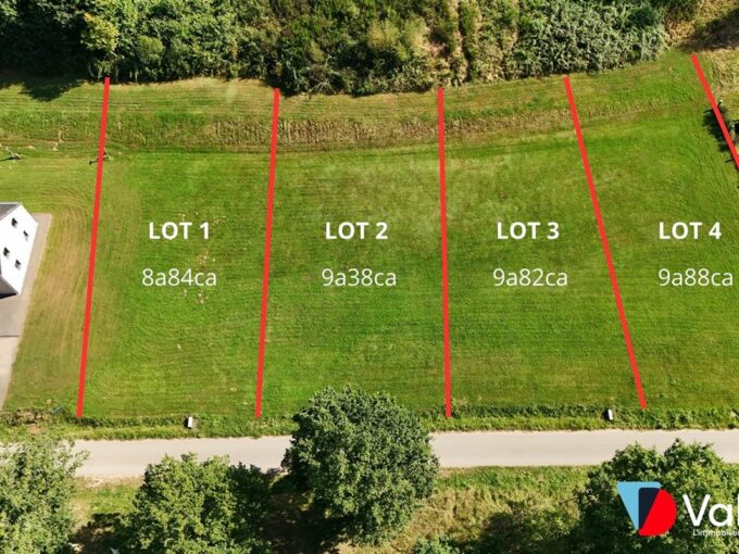 Terrains à bâtir ( 4 lots )